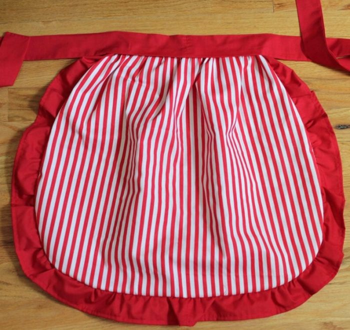 Vintage apron pattern