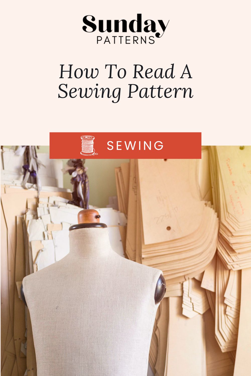 How to read a sewing pattern format