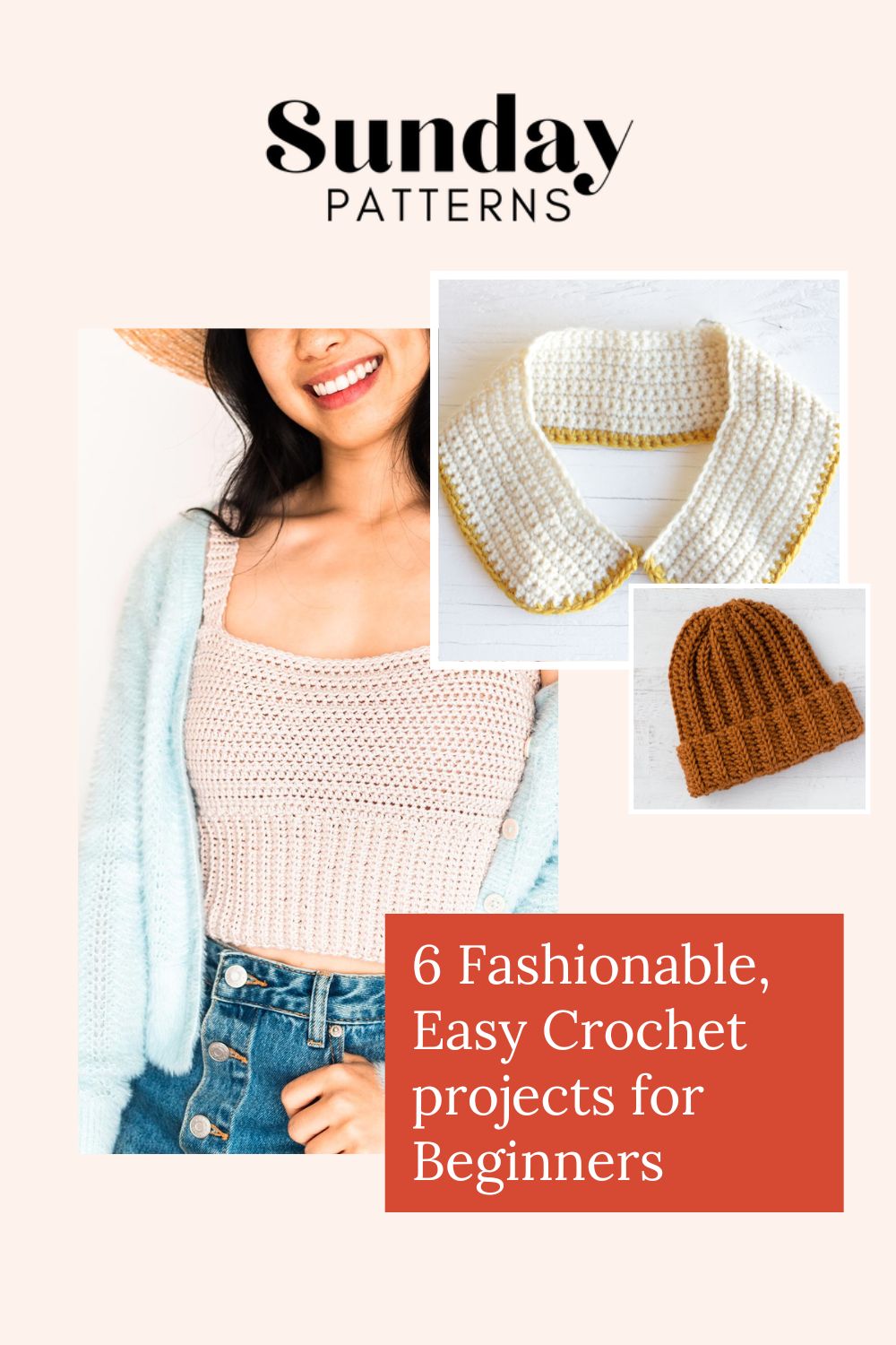 Fashionable crochet projects for beginners